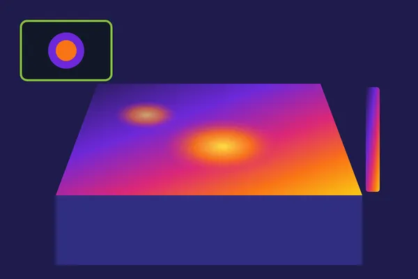 Illustration for thermal roof survey